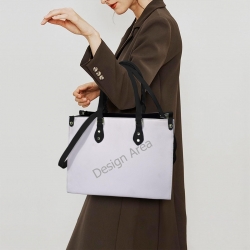 PU Leather Handbag-Large (Model 1747)