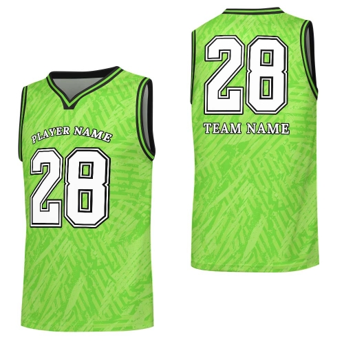 Sleeveless Basketball Jersey Suit