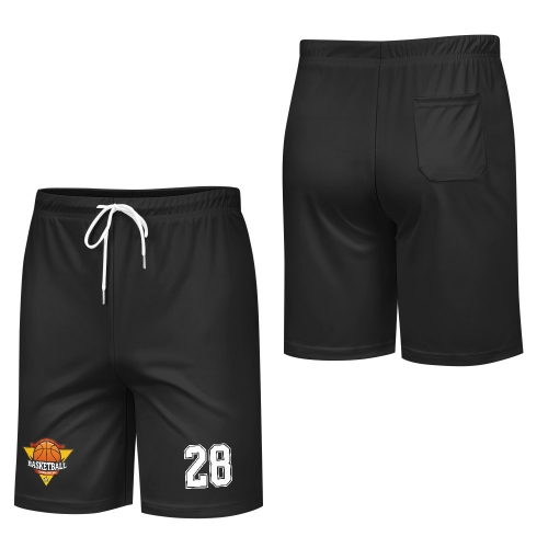 Sleeveless Basketball Jersey Suit