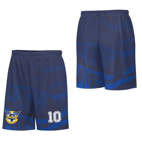 Round Collar Soccer Jersey Suit