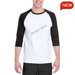 Men's Three Quarter Sleeve T-Shirt