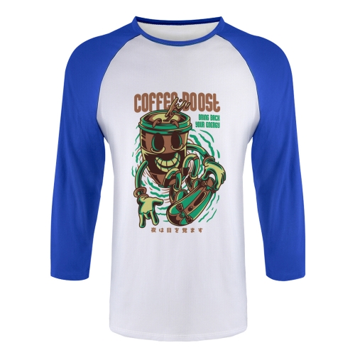 Men's Three Quarter Sleeve T-Shirt