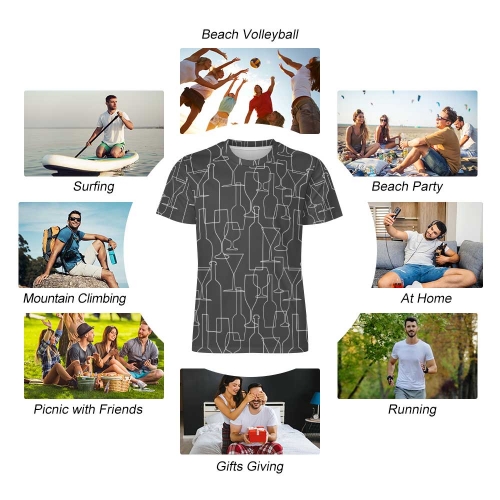 Men's All Over Print T-shirt (OMDT01)