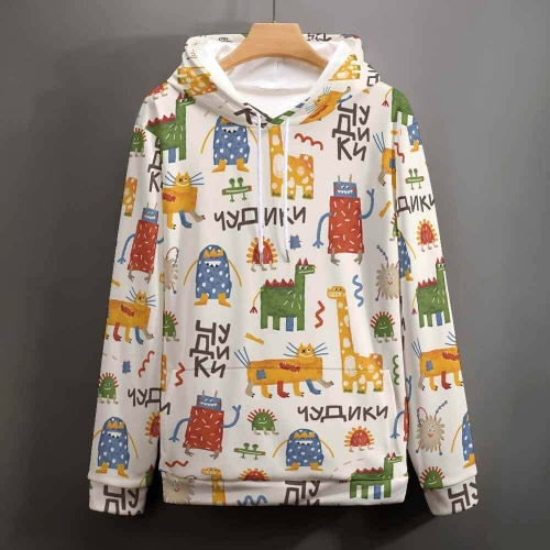 Loose Fit Hoodie (Single-Layer Hood)