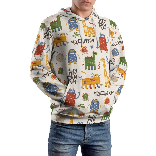 Loose Fit Hoodie (Single-Layer Hood)