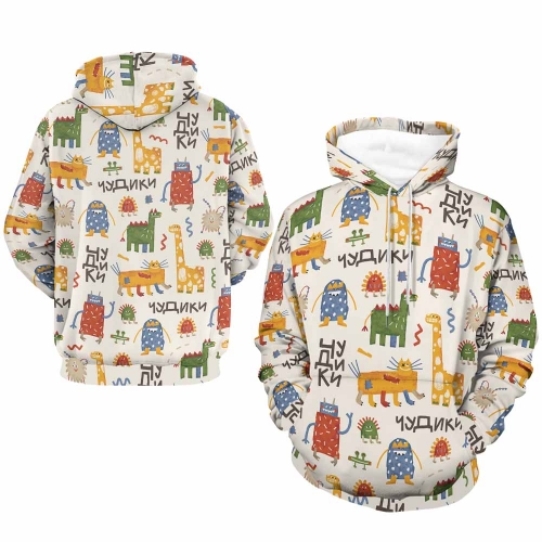 Loose Fit Hoodie (Single-Layer Hood)