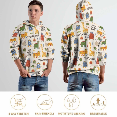 Loose Fit Hoodie (Single-Layer Hood)