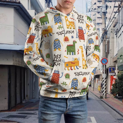 Loose Fit Hoodie (Single-Layer Hood)