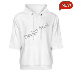 Mid-Sleeve Hooded Sweatshirt (LM033)
