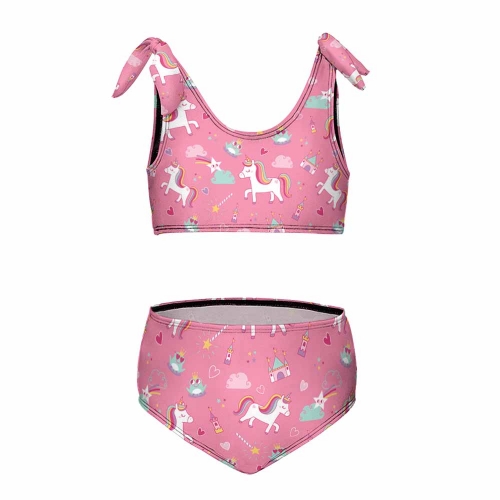 Children's Two-Piece Strappy Swimsuit