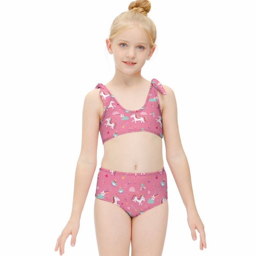 Children's Two-Piece Strappy Swimsuit