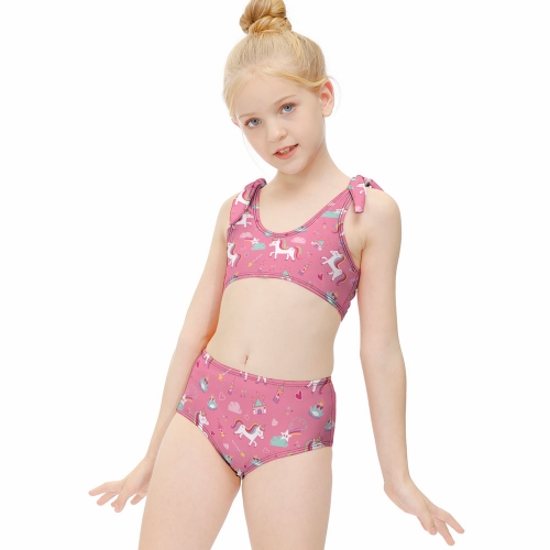 Children's Two-Piece Strappy Swimsuit