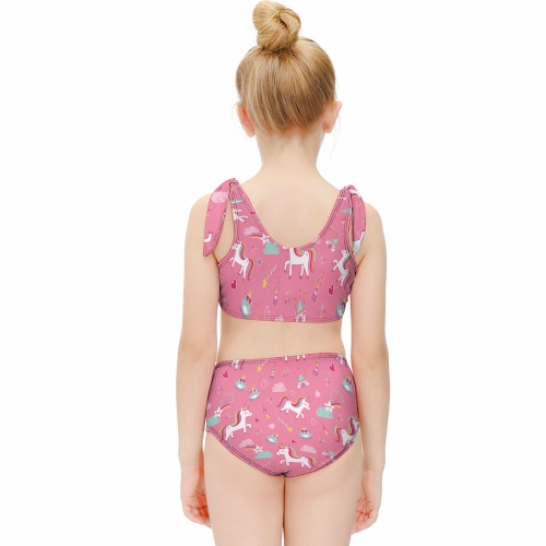 Children's Two-Piece Strappy Swimsuit