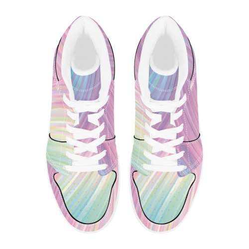 Women's High Top Sneakers (Model 20042)