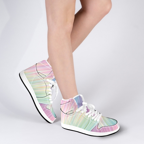 Women's High Top Sneakers (Model 20042)