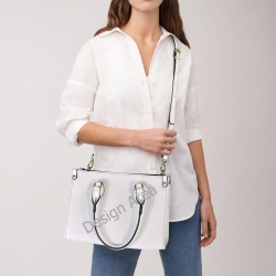 PU Leather Handbag-Small (Model 1747)