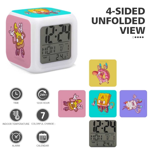 Color Change Alarm Clock
