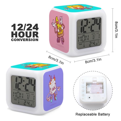 Color Change Alarm Clock