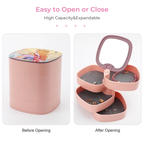 Rotatable Jewelry Box