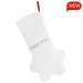 Paw Shape Christmas Stocking