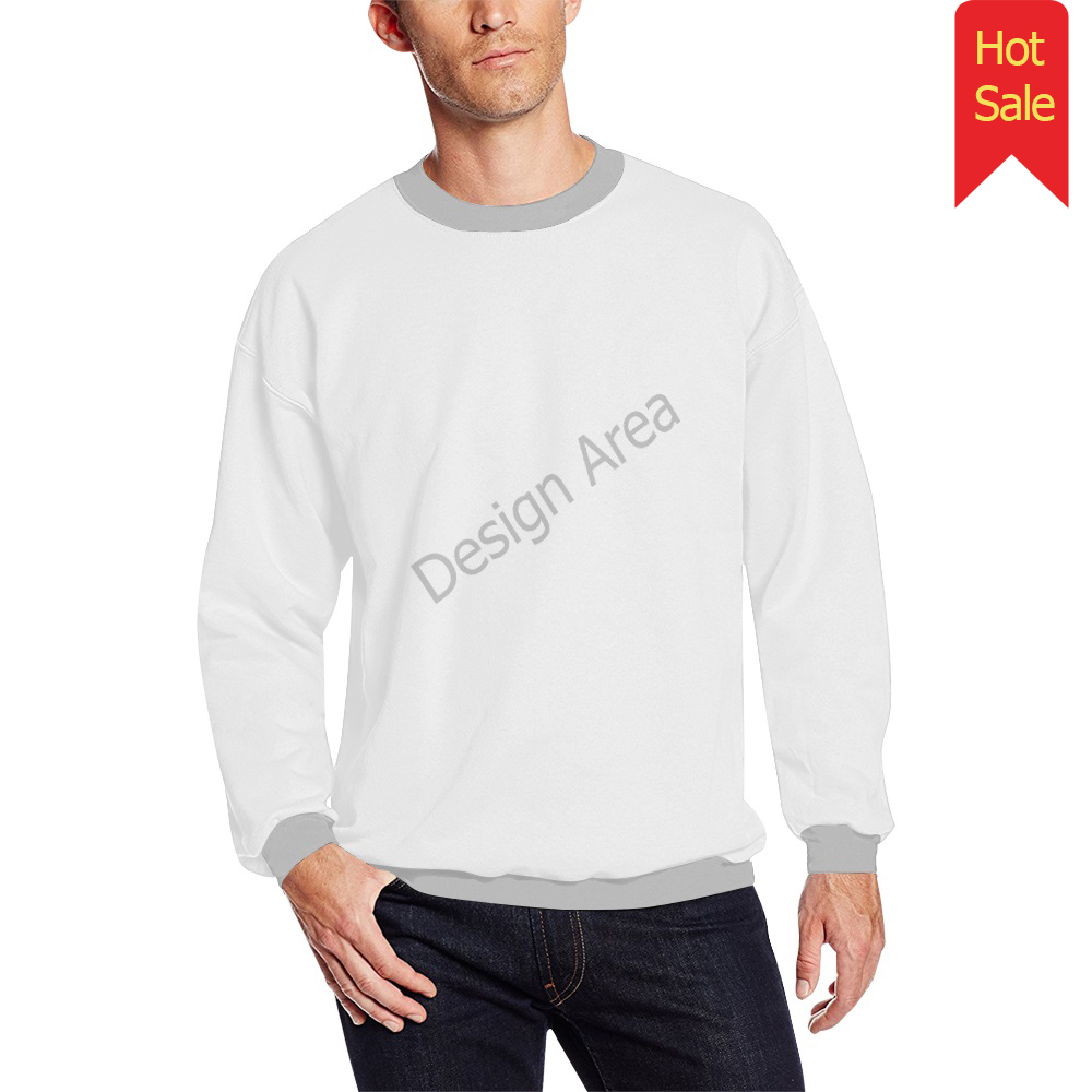 All Over Print Crewneck Sweatshirt for Men/Large (Model H18)