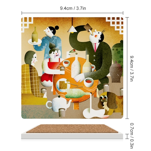 Ceramic Coasters (Square)