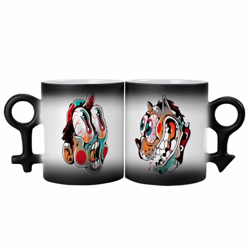 Couples Symbol Discoloration Mug