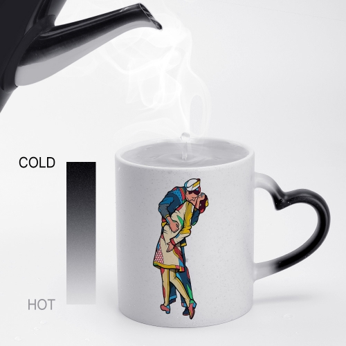 Heart Handle Color Change Mug