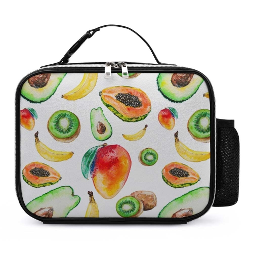 Lunch Bag with Detachable Buckled Handle