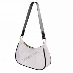 Women's Shoulder Bag-Grey Strap (Model 1748)