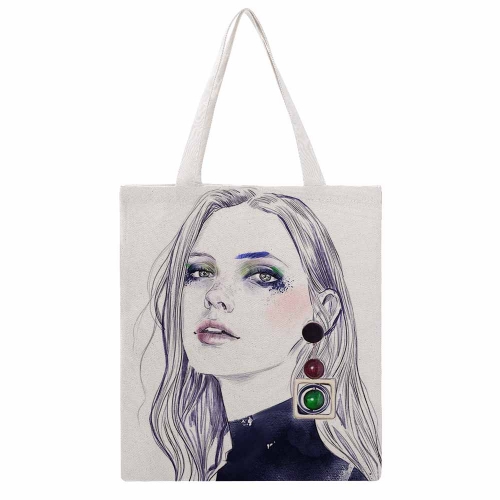 Canvas Tote Bag-38x41CM (Two-Sided Print)