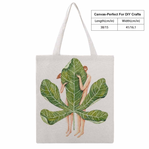 Canvas Tote Bag-38x41CM (One-Sided Print)