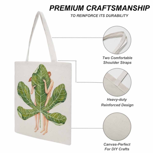 Canvas Tote Bag-38x41CM (One-Sided Print)