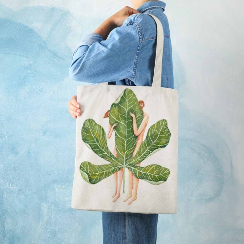 Canvas Tote Bag-38x41CM (One-Sided Print)