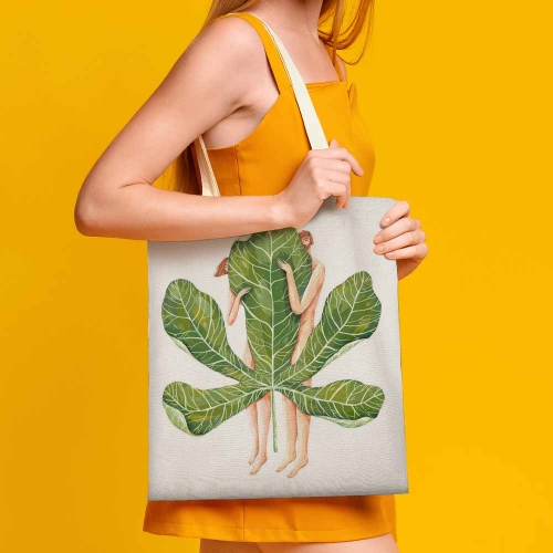 Canvas Tote Bag-38x41CM (One-Sided Print)