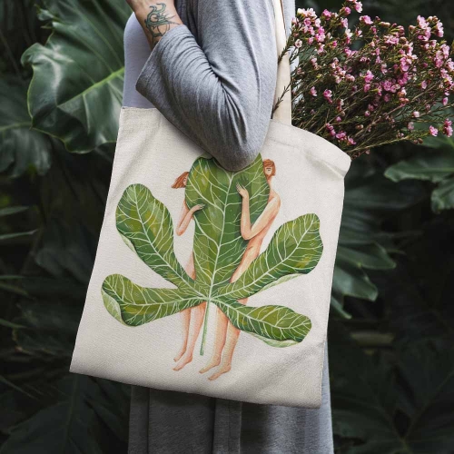 Canvas Tote Bag-38x41CM (One-Sided Print)