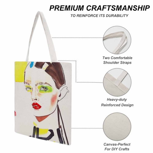 Canvas Tote Bag-38x46CM(Two-Sided Print)