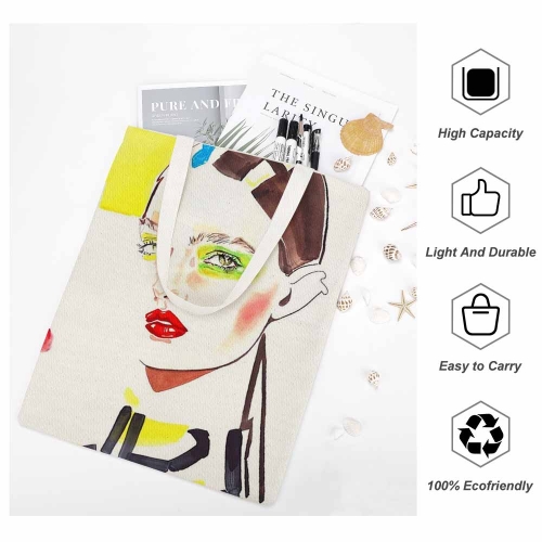 Canvas Tote Bag-38x46CM(Two-Sided Print)