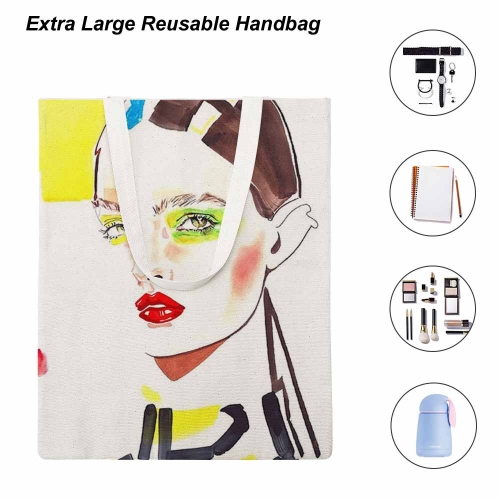 Canvas Tote Bag-38x46CM(Two-Sided Print)