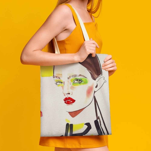 Canvas Tote Bag-38x46CM(Two-Sided Print)