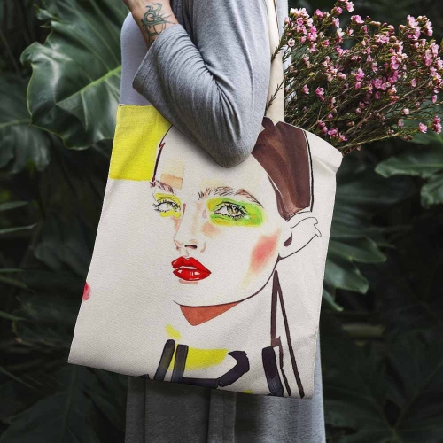 Canvas Tote Bag-38x46CM(Two-Sided Print)