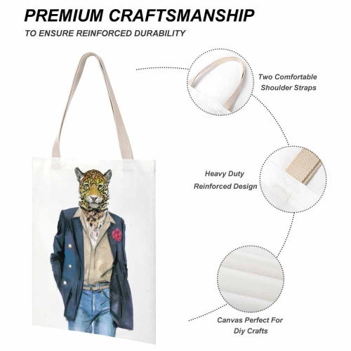 Canvas Tote Bag-35x45CM (Two-Sided Print)