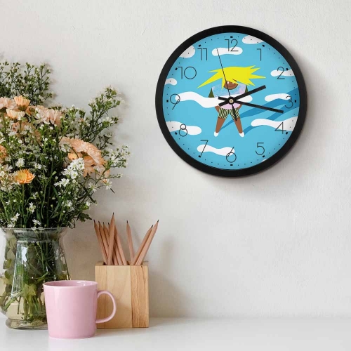 Round Wall Clock