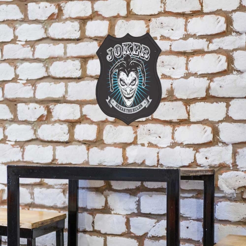Metal Sign (Shield Shape)