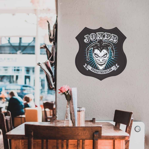 Metal Sign (Shield Shape)