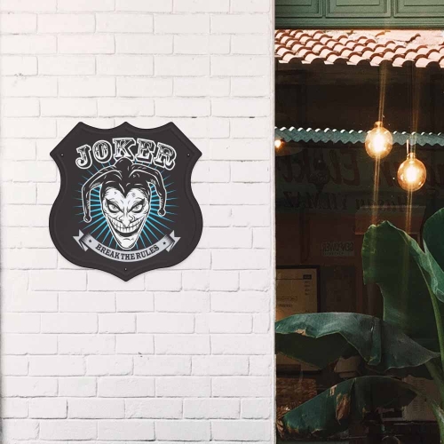 Metal Sign (Shield Shape)