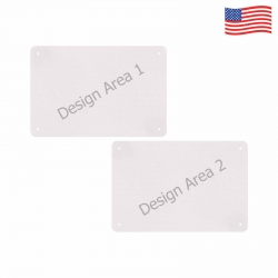 Metal Sign 12"x8" (Set of 2)