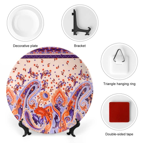 Bone China Decorative Plate