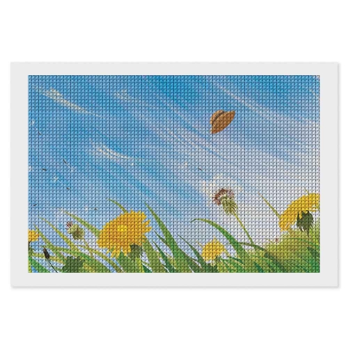 Glitter DIY Canvas Wall Art 12"×8"