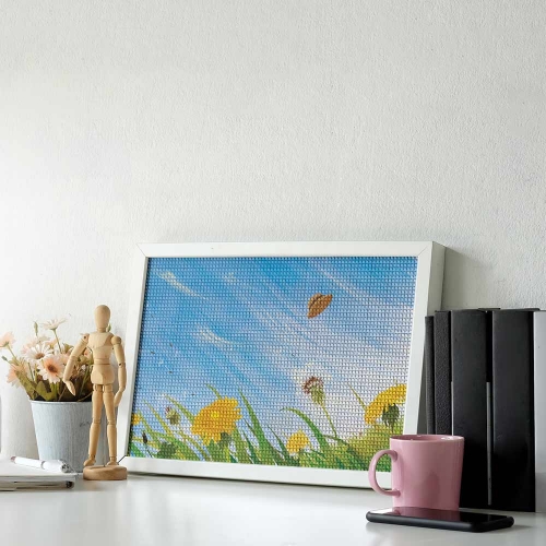 Glitter DIY Canvas Wall Art 12"×8"